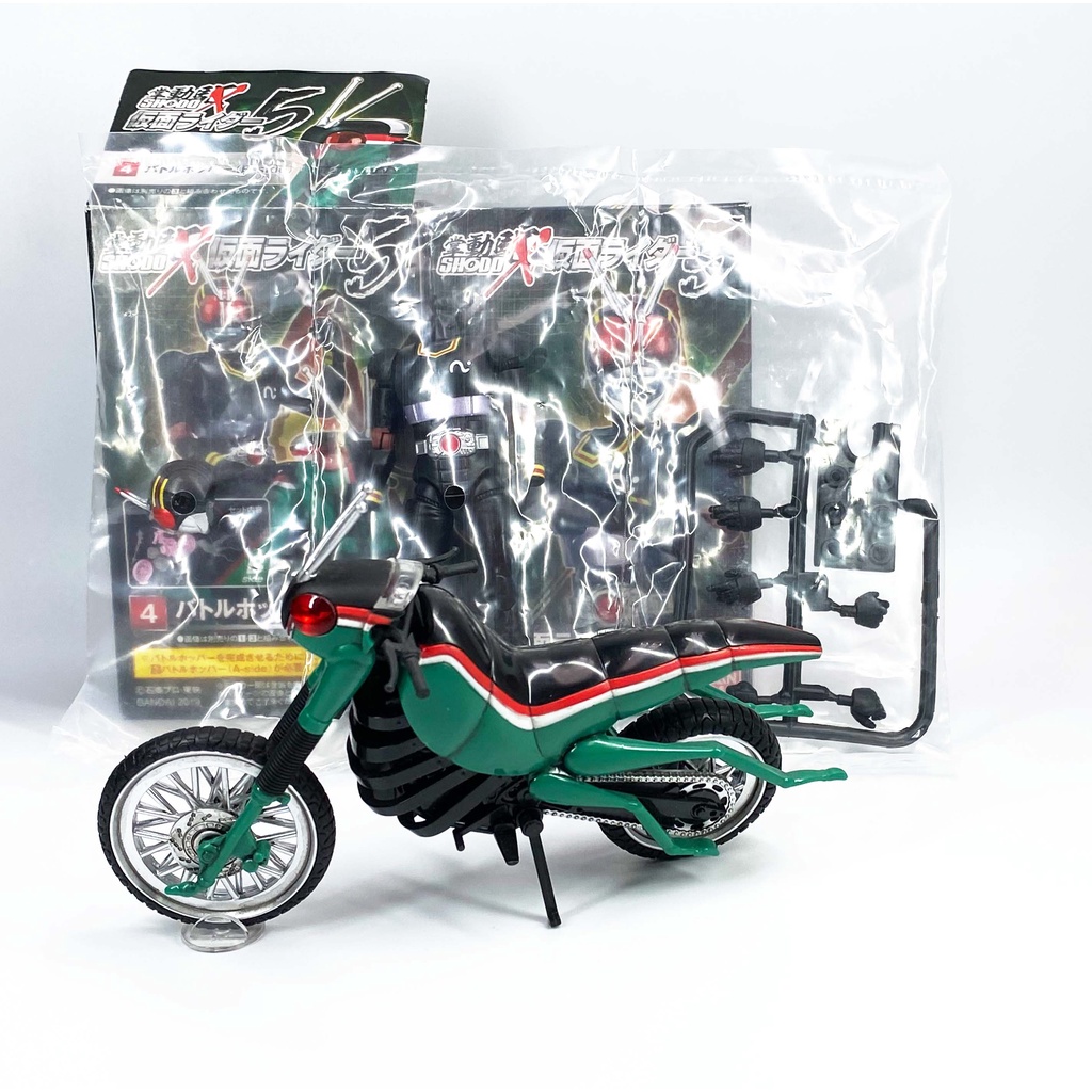 Shodo Shodo-X5 Black + Battle Hopper มดแดง kamen rider masked rider มาสค์ไรเดอร์ SHODO X มือ2