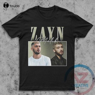 เสื้อยืดแขนสั้น Zayn Malik เสื้อยืดวินเทจ Zayn Malik สร้างแรงบันดาลใจ Tees Zayn Malik เสื้อยืดแร็พ Tees ศิลปินเพลงของขวั