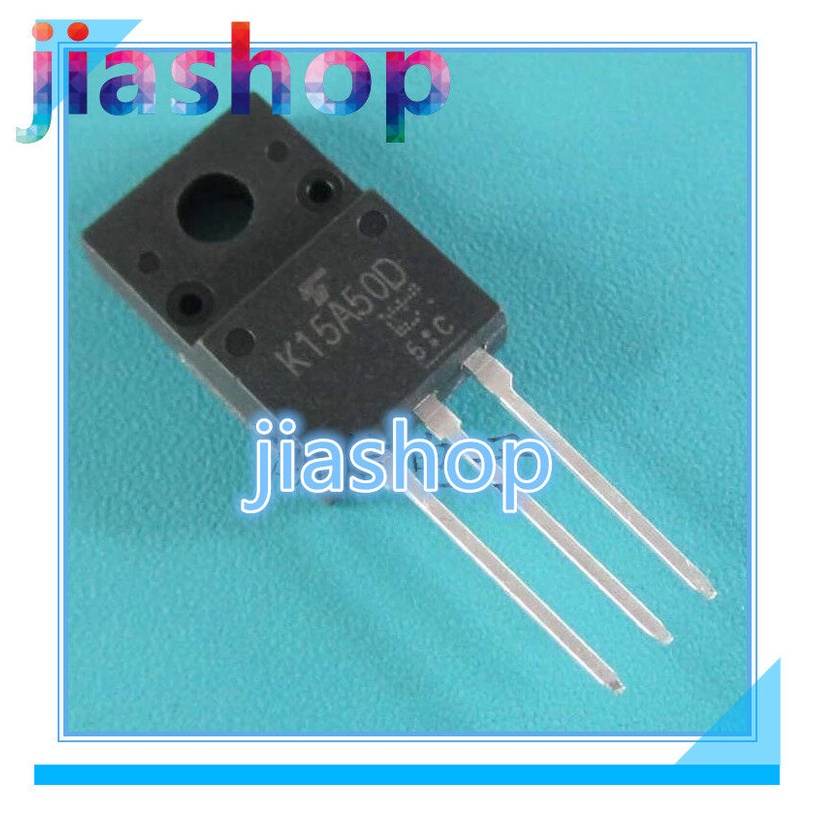 K15A50D 5 TO-220F ชิ้น TK15A50D 15A/500V MOSFET บน Jiashop tta