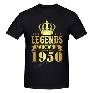 เสื้อสาวอวบ ตํานานเกิดในปี 1950 72 ปีของขวัญวันเกิดครบรอบ 72 ปีเสื้อยืดแขนสั้นฮาราจูกุเสื้อยืดกราฟิกเสื้อยืดแบรนด์ Tee T