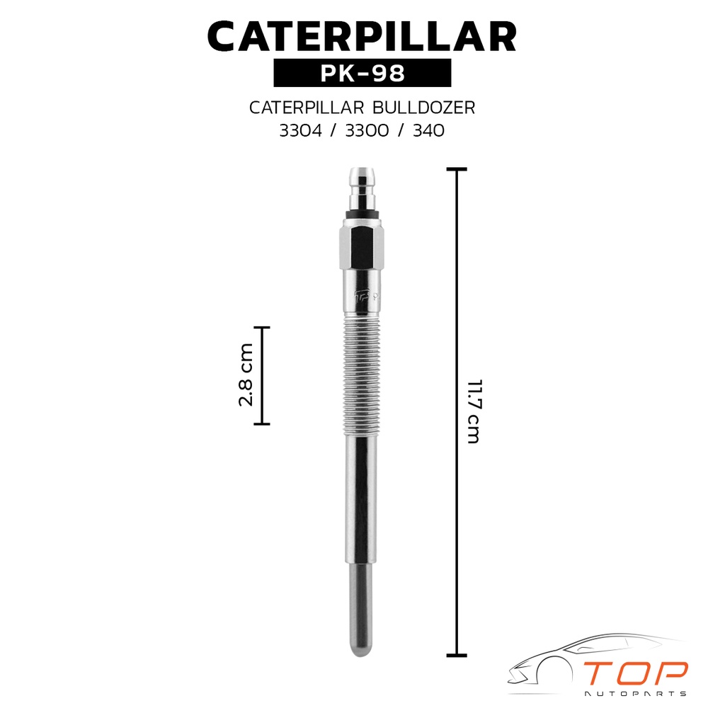 หัวเผา PK-98 – CATERPILLAR 3304 3300 340 1P-7324 – TOP PERFORMANCE JAPAN – แคท แทรกเตอร์ รถไถ รถขุด รถตัก HKT 3S9624X ราคา ถูกที่สุด ดีลบีเคเค แกลเลอรีภาพที่ 2