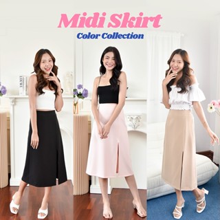 Midi Skirt  :  Color Collection