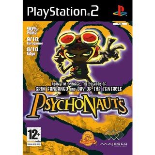 Psychonauts (Europe) PS2 แผ่นเกมps2 แผ่นไรท์ เกมเพทู