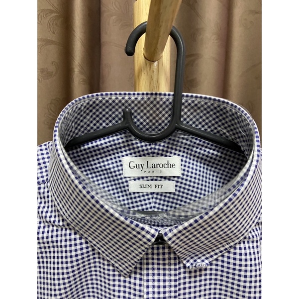Guy Laroche เสื้อเชิ้ตแขนยาวผู้ชาย size M (ของแท้ 100%)