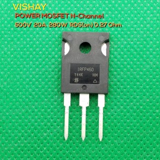 มอสเฟต IRFP460PBF 500V 20A 280W RDS(on) 0.27Ω Power MOSFET N-Channel