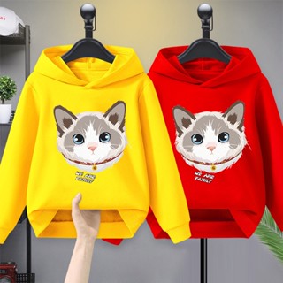 E231เสื้อฮู้ดแขนยาวใส่ได้ทั้งเด็กชายและเด็กหญิง เสื้อแฟชั่นลายการ์ตูนน่ารัก