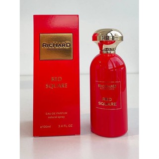 【ของแท้ 💯% 】⚡️ส่งฟรี 🚚 น้ำหอม Richard maison de parfum red square EDP100 ml.  *กล่องขาย*