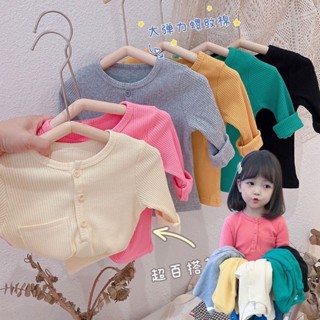 [Babycat] พร้อมส่ง ใหม่ เสื้อยืดลําลอง แขนยาว แบบบาง สไตล์เกาหลี ญี่ปุ่น แฟชั่นฤดูใบไม้ผลิ ฤดูใบไม้ร่วง สําหรับเด็กผู้หญิง 22