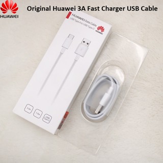 ของแท้ สายชาร์จ USB 3A Type C OC3.0 ชาร์จเร็ว สําหรับ P9 P10 Plus Lite Nova3e 2 4 Youth Honor 8