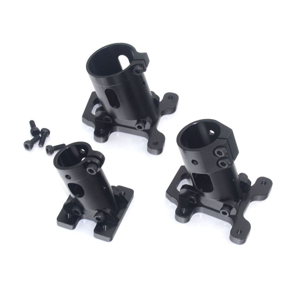 อุปกรณ์เชื่อมต่อเกียร์ลงจอด อะลูมิเนียม CNC สําหรับโดรนบังคับวิทยุ ควอดคอปเตอร์บังคับ UAV เส้นผ่าศูน