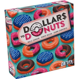 Dollars to Donuts บอร์ดเกม คู่มือภาษาอังกฤษ