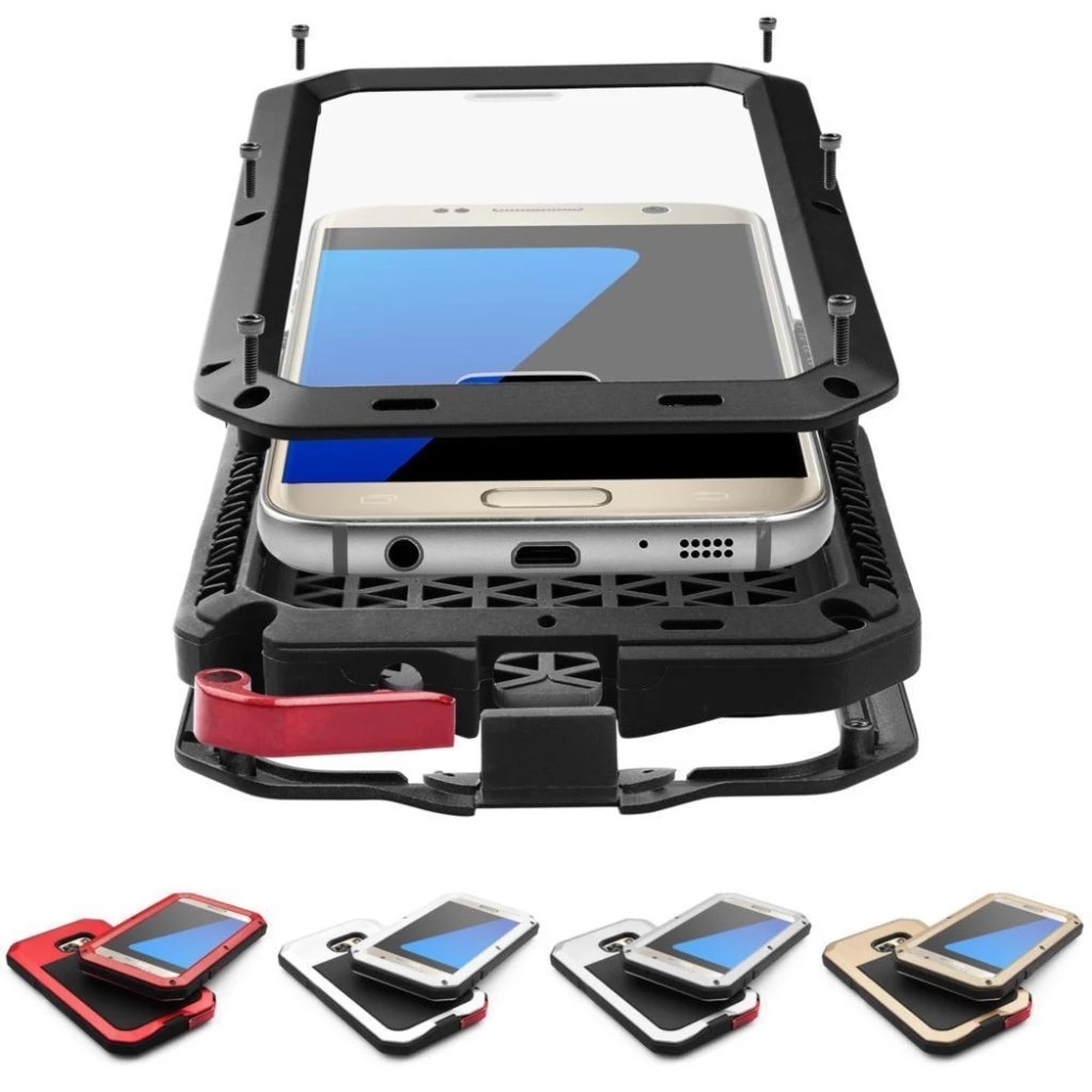 เกราะ Heavy Duty สําหรับ Samsung Galaxy S23 Ultra S24 S25 S20 S10 S9 S8 S10e S21 หมายเหตุ 8 9 10 Plus 20 Ultra S22 360 ฝาครอบถังโลหะ