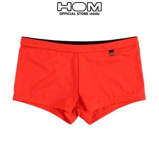 HOM (ออฮ์ม)  รุ่น 401762-0JX กางเกงว่ายน้ำชาย Swim Short ผ้าPolyamide นุ่มลื่น แห้งเร็ว ไม่อุ้มน้ำ ทนทานต่อสารเคมี