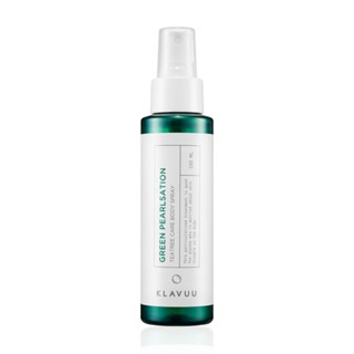 KLAVUU GREEN PEARLSATION Tea tree Care Body Spray 100ml สเปรย์เพื่อผิวกายใสไร้สิว