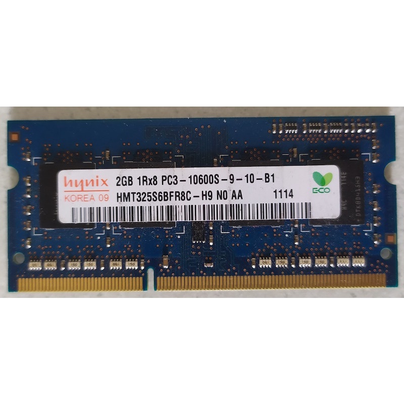 RAM 2GB Hynix PC3-10600S HMT325S6BFR8C-H9 1B62A192