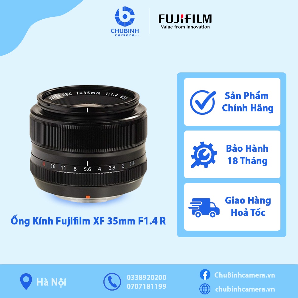 เลนส ์ Fujifilm Fujinon XF 35mm F1.4 | ของแท ้