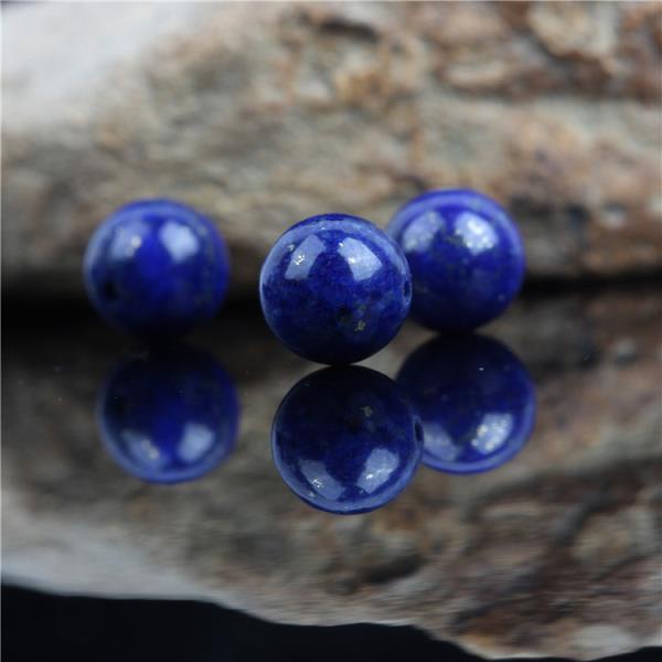 5A ลูกปัดหลวม Lapis Lazuli ธรรมชาติ