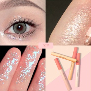 HANBOLI Colorful Eye Shadow Pen Highlight Stick Contouring Pen Waterproof and not Blooming Glamorous Eyes