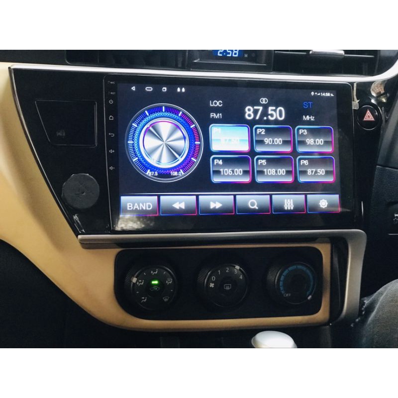 จอ Android ตรงรุ่น Toyota Altis 2017 ALPHA Finnix COUSTIC แอนดรอย อัลฟ่า ฟินนิก คูสติก จอติดรถยนต์