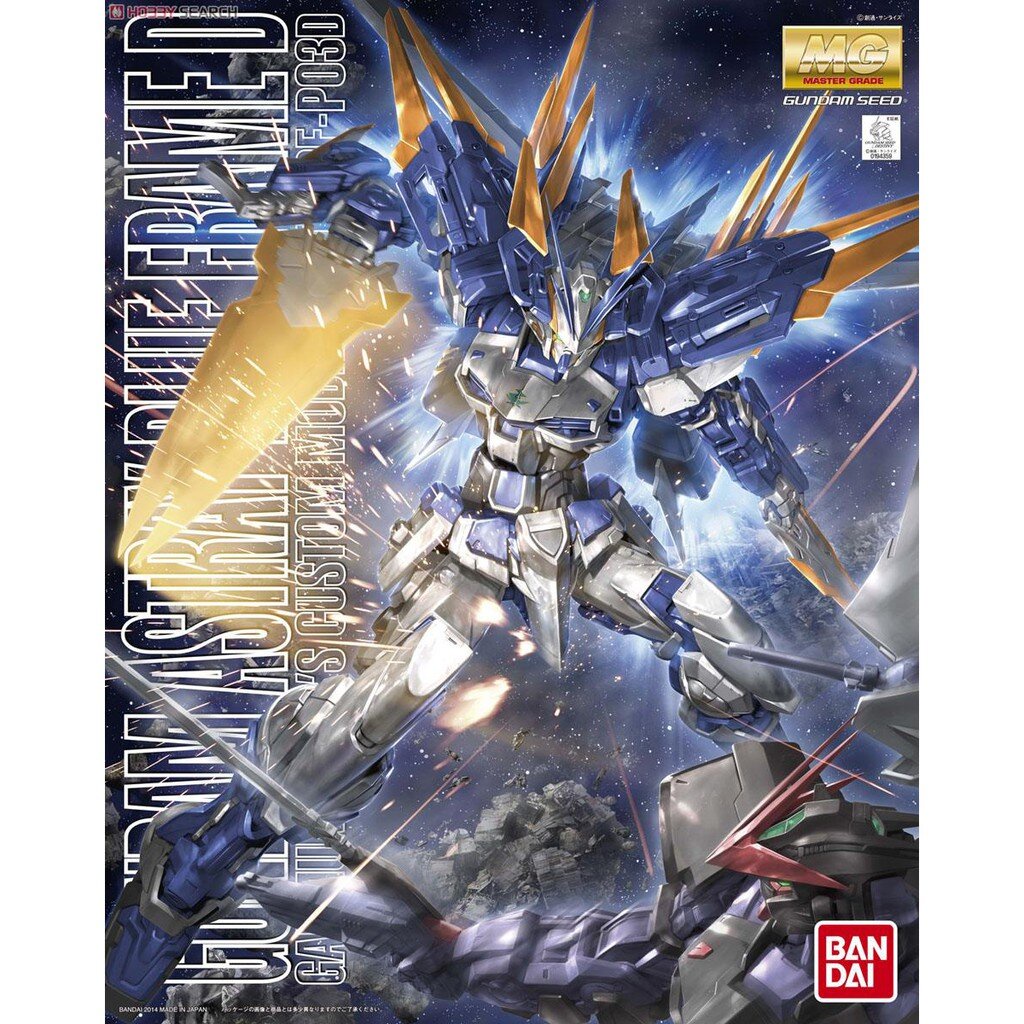 Bandai 4573102630476 mg 1/100 Gundam Astray Blue Frame D 4800 เยน