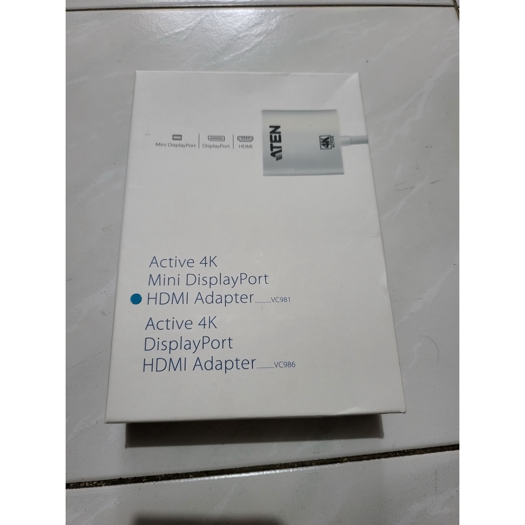 ATEN VC981 MINI DISPLAYPORT TO 4K HDMI ACTIVE ADAPTER