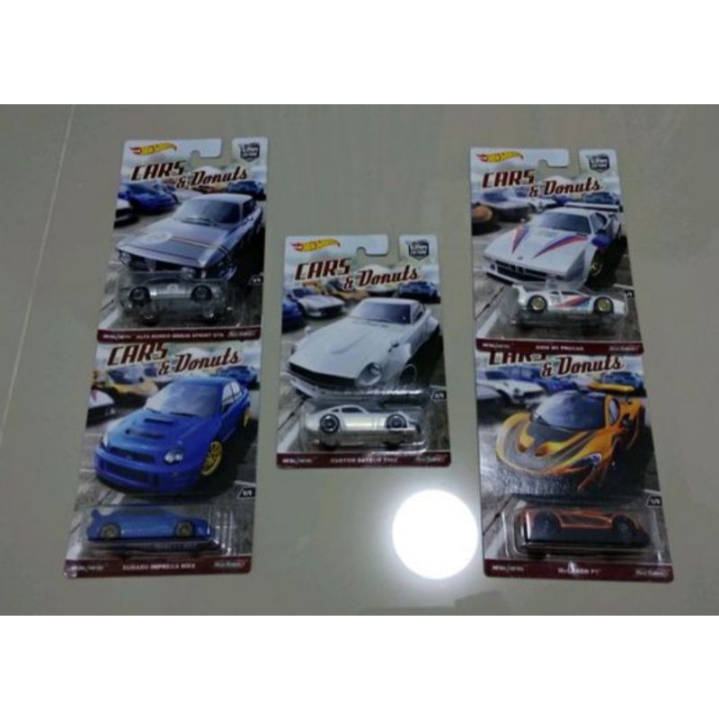 hot wheels ชุดCars&Donuts