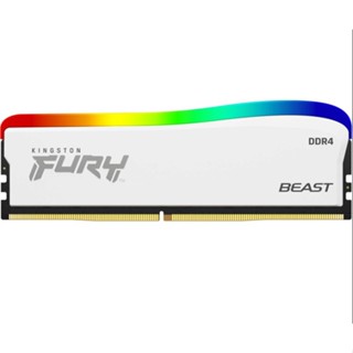 Kingston FURY Beast White RGB 8GB DDR4 PC4-25600 3200MHz CL16 KF432C16BWA/8