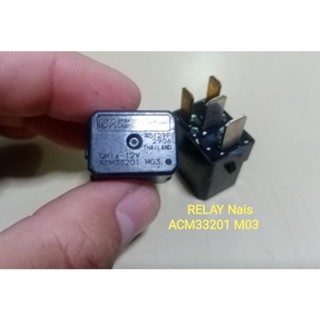 รีเลย์นาอีส​ RELAY​ Nais​ ACM33201​ M03 4ขา​ ของแท้มือสอง