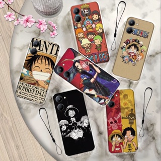 เคสโทรศัพท์มือถือ ซิลิโคนนุ่ม ลายการ์ตูนวันพีซ สําหรับ Realme C33