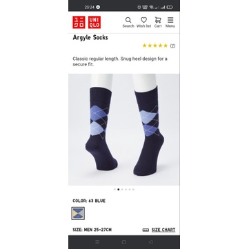 ถุงเท้าคอเต่าผู้ชายลายเพชรคอมโบ 5 VND จาก vnxk