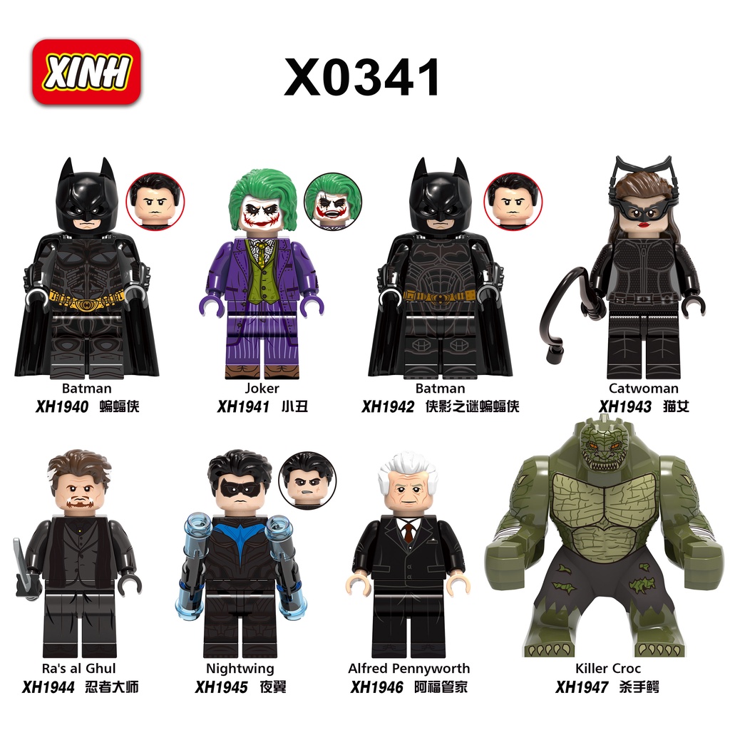 X0341 XH1940 Minifigures ของเล่นเด็กบล็อกตัวต่อของขวัญวันเกิด