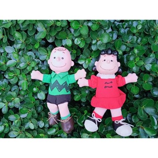 ตุ๊กตา Charlie Brown &amp; Lucy Snoopy Mc 3110