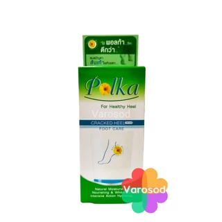 Polka Cracked Heel Cream 25 g. & 60 g. พอลก้า ครีมทาส้นเท้าแตก