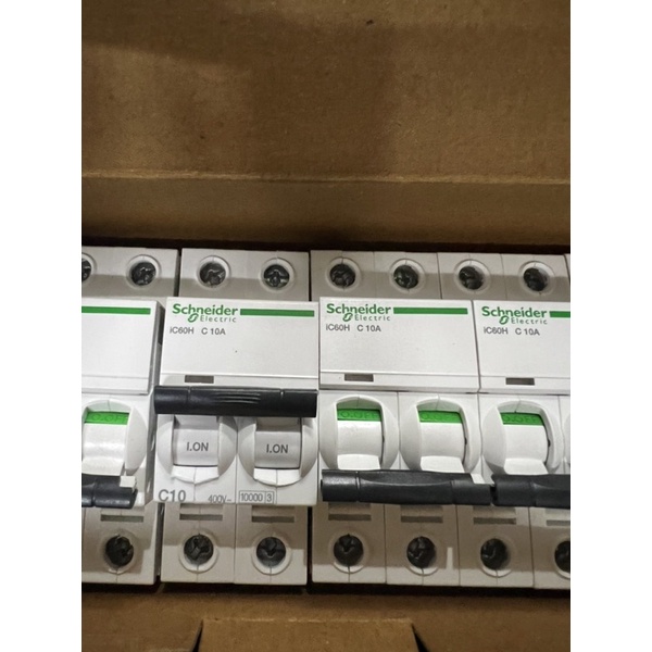 MCB SCHNEIDER IC60H 2P 10A 10KA A9F84210 ของแท้