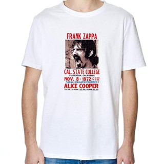 เสื้อแฟชั่นผญ2022 อื่นๆ แฟรงค์ Zappa Chunga ของแก้แค้นร็อคเย็นวินเทจเพลงขนาดใหญ่เสื้อยืดกราฟิกเสื้อยืด Tees ท็อปส์สตรีทแ