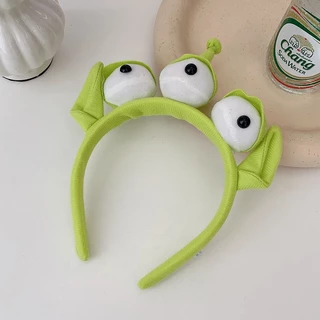 พร้อมส่ง ส่งไว ที่คาดผม มี6แบบ สามตา Disney กรีนแมน Greenman เอเลี่ยน ใส่ปาร์ตี้ ของขวัญ คอสเพลย์ น่ารัก สไตล์เกาหลี