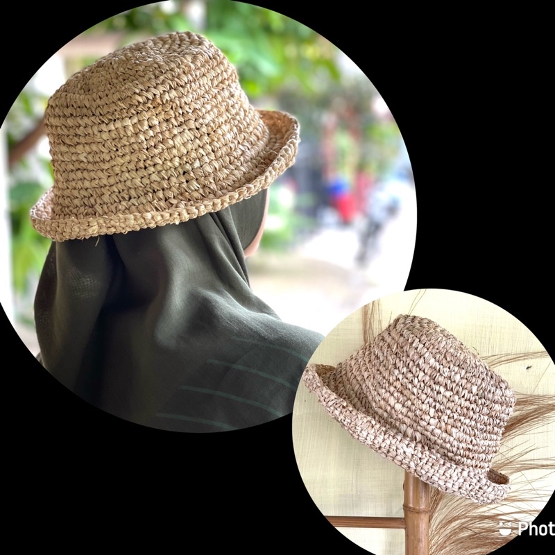 Salary Round Hat/Beach Hat/หมวกลําลอง