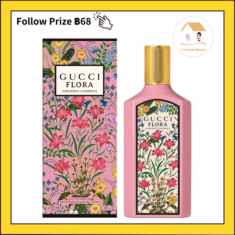 แท้100% 100ml Gucci Flora Gorgeous Gardenia Eau de Parfum EDP น้ำหอมผู้หญิง
