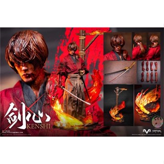 Vtstoys 1/6 VM-043 ฟิกเกอร์ Decisive Battle Rurouni Kenshin ของเล่นสําหรับเด็ก