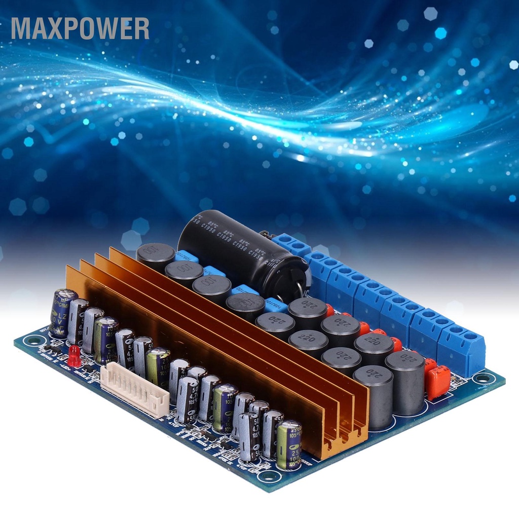 Maxpower บอร์ดโมดูลขยายเสียงดิจิทัล 5.1 ช่อง Class D Tpa3116 Dc18‐24V