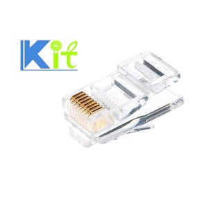 Plug หัวแลน LAN)RJ45 CAT5E LINK (US-1001),CAT6 LINK (US-1002)  บรรจุ 10 ตัว/ ถุง Original คุณภาพดี  ของแท้ 100% จากแบรนด