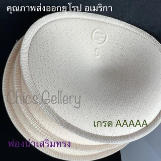 Chics ฟองน้ำเสริมหน้าอก ฟองน้ำระบายอากาศ ฟองน้ำสปอร์ตบรา บิกินี่ ชุดว่ายน้ำ ชุดชั้นใน ชุดราตรี คุณภาพส่งออก