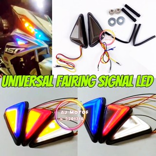 โคมไฟ Led ทรงสามเหลี่ยม สัญญาณไฟเลี้ยว RSX150 RS150 RSX FZ150 ZX150 R25 MT25 R15 V4 CBR150R R15M CBR250RR GSX R150