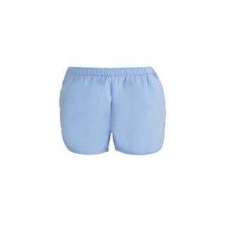 V ACTIVEWEAR 2021 BASIC SHORT BLUE กางเกงใส่ออกกำลังใสว่ายน้ำ มีซับในเป็น กกน ด้านใน  ผ้ากัน UV UPF 50+