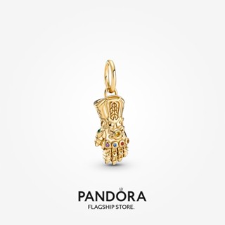 Pandora charm x Marvel the Avengers Infinity Gauntlet เครื่องประดับเงิน w1022