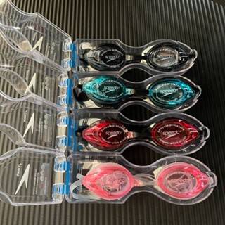 แว่นตาว่ายน้ํา ป้องกันหมอก ความละเอียดสูง Speedo Speedo ไม่พันกัน แบบมืออาชีพ