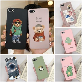 เคสโทรศัพท์มือถือ ซิลิโคน ลายหมีนักบินอวกาศ สําหรับ OPPO A1K Realme C2 A1K RMX1941 A1K A1 k CPH1923 RealmeC2 Funda 6.1 นิ้ว