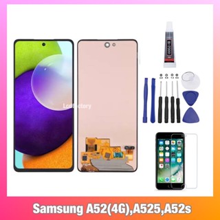 Samsung A52(4G),A525,A52s จอ จอชุด แถมฟรีกาว,ไขควง,ฟิล์มกระจก