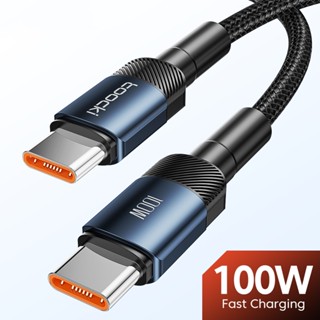 สายชาร์จเร็ว 100W USB Type C เป็น Type C PD 60W สําหรับ Samsung Xiaomi Tablet USB C เป็น USB C