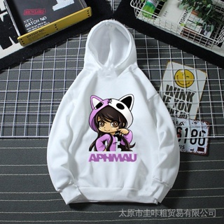 เสื้อกันหนาวแขนยาว มีฮู้ด ลายการ์ตูนอนิเมะ Aphmau Kawaii Streetwear สําหรับเด็กผู้ชาย และเด็กผู้หญิง